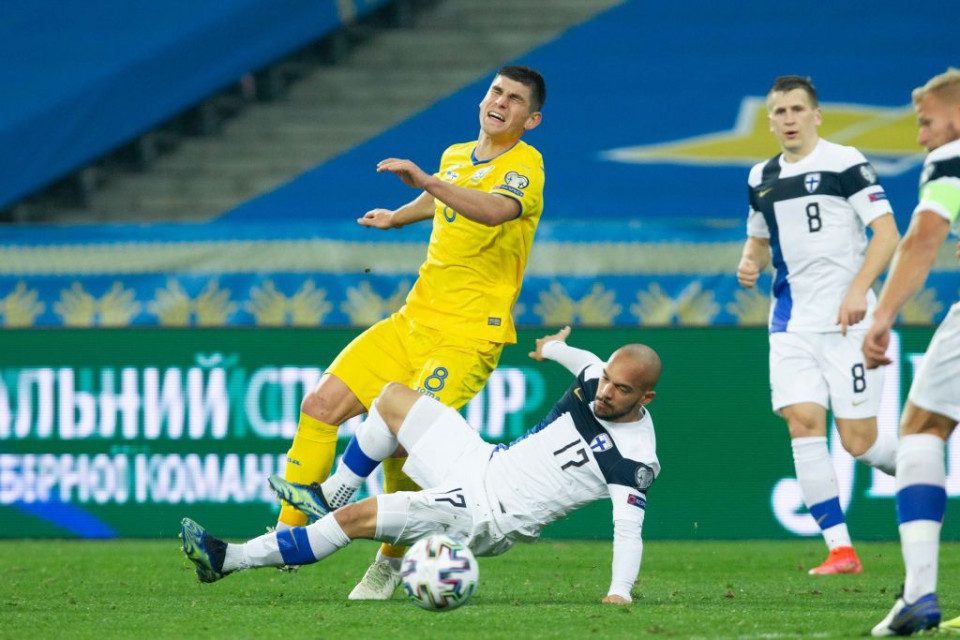 Матч футболу Україна-Фінляндія